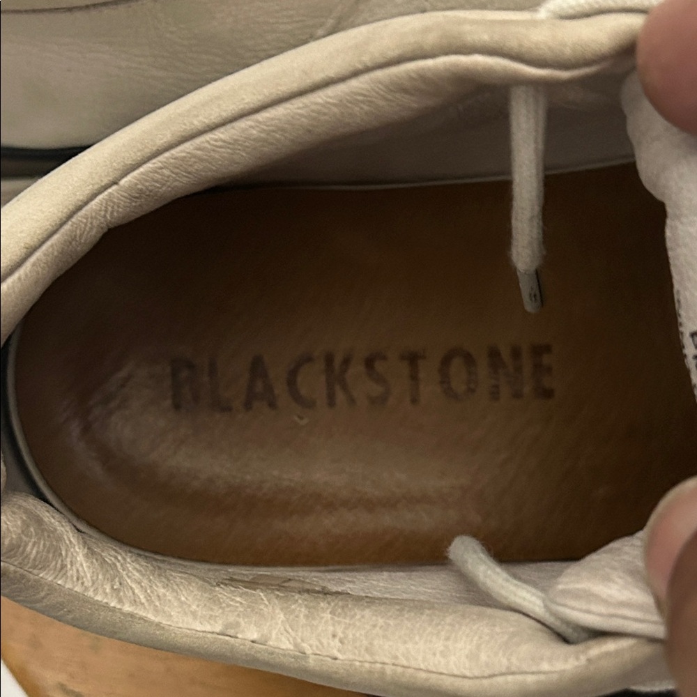 Blackstone PM-57 Windchime Mid Top Leather Sneaker. Size 45 EU 11.5 US - Picture 6 of 7
